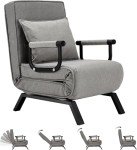 4 In 1 Convertible Lazy Sofa Chair Bed