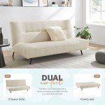 Bravich Cirrus Cream Sofa Bed - Space Saving Design