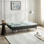 Duo-Contrast 3-Seater Sofabed in Grey and Charcoal