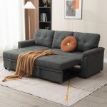 Panana 3-Seater Corner Sofa Bed with Storage