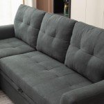 Panana 3-Seater Corner Sofa Bed with Storage