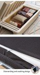 Modern Gray/Black Sofa Bed with Storage