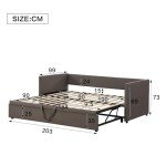 Stylish Grey 3FT Sofa Bed for Small Spaces