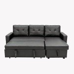 L Shaped Sofa Bed with Storage and Chaise