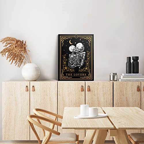 Halloween Kissing Skeleton Wall Art Decor