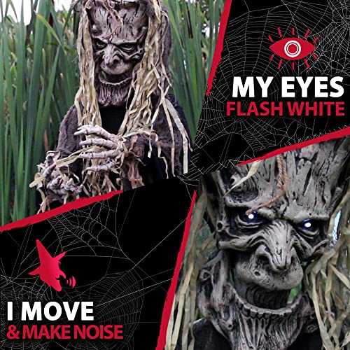 Animated Life-Size Tree Man - Halloween Decor