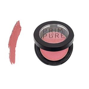 Prim and Pure Natural Cream Blush Palette - Classic Color Mineral Blush - Organic Professional Cosmetics for Face (TOTALLY SHY)