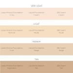 INIKA Organic Foundation Trial Set, Natural Mineral essentials kit, Vegan, Cruelty-Free, Paraben-Free, Rich in Antioxidants and Essential Fatty Acids, Comes in Sustainable Packaging - Very Light