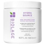 Biolage Hydra Source Deep Treatment Mask - Nourishes & Smooths, For Dry Hair, Infused with Micro-Filtered Aloe Vera & Fermented Hyaluronic Acid, Vegan & Paraben-Free, Packaging May Vary