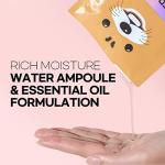 Epielle Animal Character Sheet Masks 6 Pack, Moisturizing & Hydrating Face Mask with Hyaluronic Acid & Botanical Extract, Korean Skin Care, Girls Spa Party Favors, Sleepover, Self Care Gifts for Women