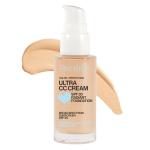 Pacifica Ultra CC Cream Radiant Foundation SPF 17 -Neutral Fair – Medium Coverage Color Correcting Cream, Dewy Finish, Mineral SPF, 1 oz