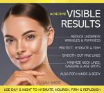 LILY SADO MILK+MANUKA™ Coconut Milk and Manuka Honey Natural Face Moisturizer - Non Greasy Organic Facial Cream with Cocoa Butter and Gotu Kola - Amazing Anti-aging Formula