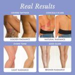 Westmore Beauty Body Coverage Perfector – Waterproof Leg & Body Makeup - Tattoo Cover Up Makeup - 3.5 Oz (Bronze Radiance)