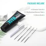 Blackhead Remover Mask,Deep Cleaning Black Charcoal Face Mask Peel Off,for Women and Men,Black Head Remover for Face,4.23 fl.oz.