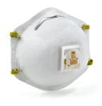 3M Particulate Respirator 8511, Pack of 10, N95, NIOSH APPROVED, Cool Flow Exhalation Valve, Disposable, Braided Comfort Strap, M Noseclip, Personal Protective Equipment