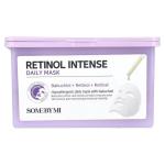 SOME BY MI Retinol Intense Daily Mask - 30 Sheets, 11.8Oz - Mild Korean Retinol Vegan Face Sheet Mask for Glass Skin Routine - Skin Texture, Elasticity and Aging Sign Care - Korean Skin Care