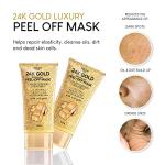 24K Gold Peel Off Mask - Anti-Aging & Lifting