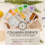 DERMAL 12 Pack Collagen Essence Face Masks