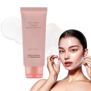 Rose Collagen Peel-Off Mask for Glowing Skin