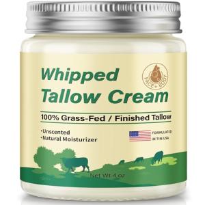 Organic Whipped Beef Tallow Balm for Skin