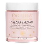 Pacifica Vegan Collagen Plumping Jelly Mask – Overnight Hydrating Face Mask with Vegan Collagen, Squalane & Hyaluronic Acid, Deep Moisture for Plump, Dewy Skin, Glass Skin Glow, Clean Beauty Skincare
