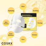COSRX Advanced Snail Mucin Glass Glow Hydrogel Face Masks Skincare 3 EA, Collagen Face Mask, Travel Essentials, Overnight Face Mask, Korean Skin Care