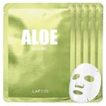 LAPCOS Aloe Cucumber Sheet Mask 5-Pack