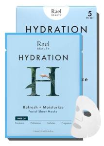 Rael Bamboo Hydrating Face Masks - 5 Sheets