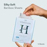 Rael Bamboo Hydrating Face Masks - 5 Sheets