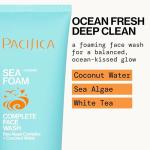 Pacifica Beauty Sea Foam Face Cleanser 8 oz