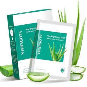 Brightening Aloe Vera Sheet Masks - 5 Pack