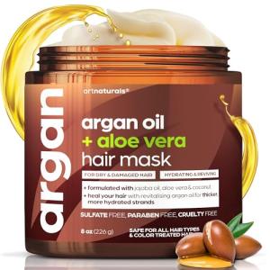 Organic Argan Oil & Green Tea Hair Mask