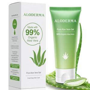 Aloderma 99% Organic Aloe Vera Gel - 4.02 oz
