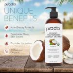 PURA D'OR Organic Fractionated Coconut Oil - 16 Oz