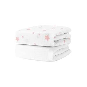 Organic Crib Sheets Set - Soft Muslin Cotton