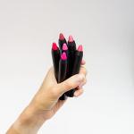 Dolly Pink Organic Lipstick Crayon Pencil