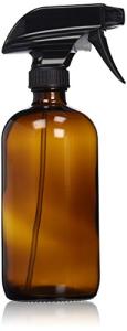 Sally's Organics Amber Glass Spray Bottle 16oz