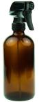 Sally's Organics Amber Glass Spray Bottle 16oz