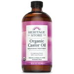 Organic Castor Oil for Hair, Skin, and Brows