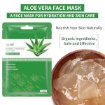 Aloe Vera Hydrating Soothing Facial Sheet Masks 10 Pack