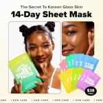 I DEW CARE Glass Skin Sheet Mask Variety Pack
