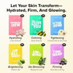 I DEW CARE Glass Skin Sheet Mask Variety Pack