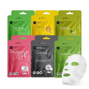 Celavi Essence Facial Sheet Masks 12 Pack