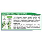 Dearderm Cucumber Peel-Off Face Mask 3.4fl. oz