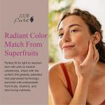 100% PURE Liquid Matte Foundation - Vegan Sand 1 Fl Oz