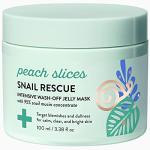 Peach Slices Snail Rescue Face Mask - 95% Mucin