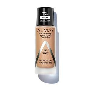 Almay Comfort Matte Foundation, Hypoallergenic Liquid Makeup