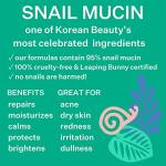 Peach Slices Snail Rescue Face Mask - 95% Mucin
