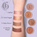 Giselle Cosmetics Organic Bronzer Palette: Travel Size