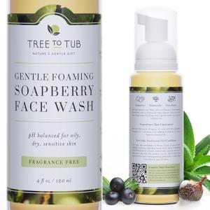 Organic Aloe Vera Face Wash for Sensitive Skin